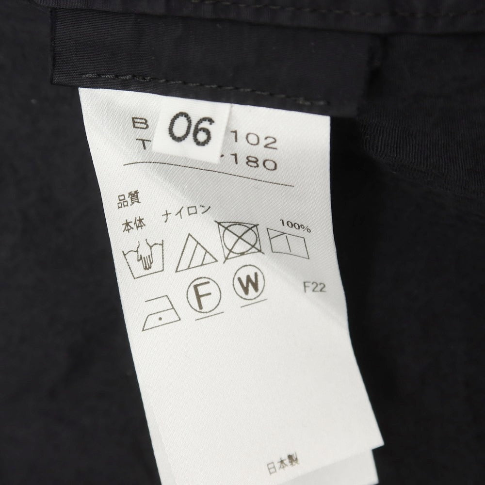 【中古】エイトン ATON 2024年秋冬 URBAN RESEARCH別注 ナイロン フィールドジャケット ブラック【 6(XL位) 】【 状態ランクB 】【 メンズ 】