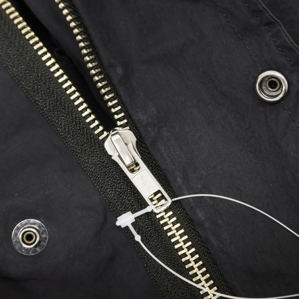 【中古】エイトン ATON 2024年秋冬 URBAN RESEARCH別注 ナイロン フィールドジャケット ブラック【 6(XL位) 】【 状態ランクB 】【 メンズ 】