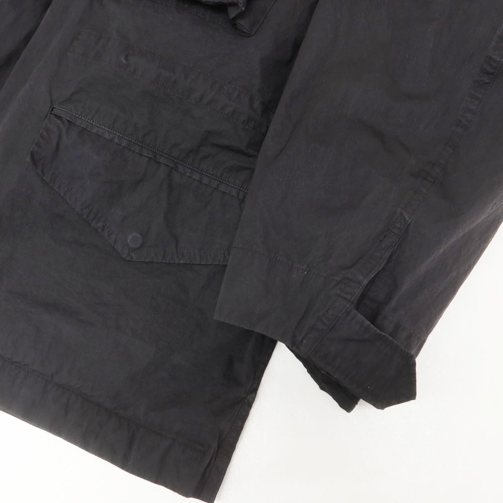 【中古】エイトン ATON 2024年秋冬 URBAN RESEARCH別注 ナイロン フィールドジャケット ブラック【 6(XL位) 】【 状態ランクB 】【 メンズ 】