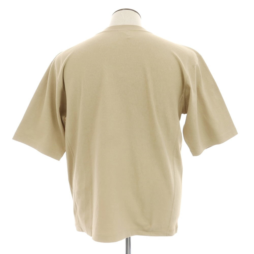 【中古】チャンピオン Champion コットン系 リバースウィーブ型 クルーネック 半袖Tシャツ ベージュ【 L 】【 状態ランクB 】【 メンズ 】