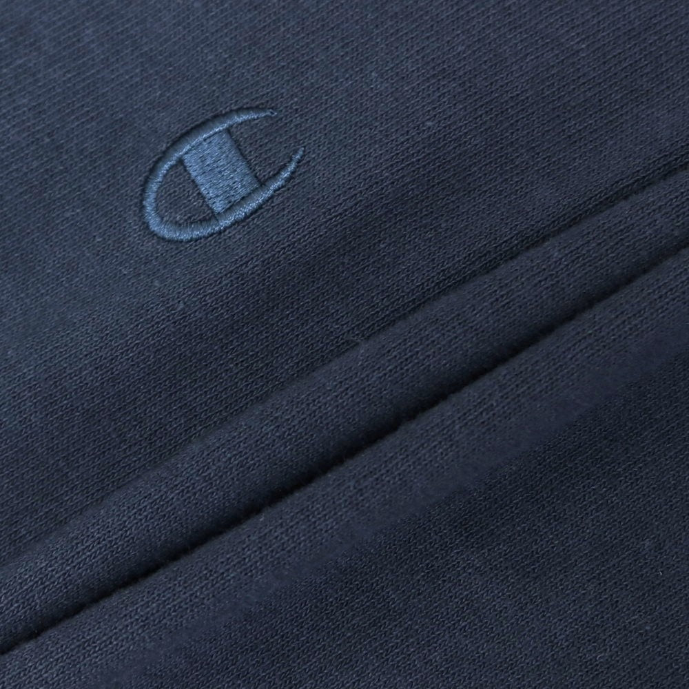 【中古】チャンピオン Champion コットン系 リバースウィーブ型 クルーネック 半袖Tシャツ ネイビー【 L 】【 状態ランクB 】【 メンズ 】