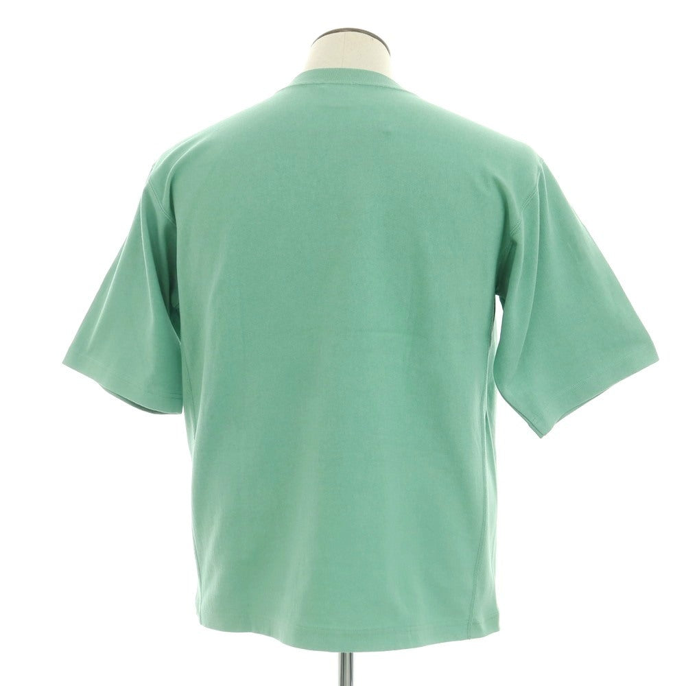 【中古】チャンピオン Champion コットン系 リバースウィーブ型 クルーネック 半袖Tシャツ ライトグリーン【 L 】【 状態ランクB 】【 メンズ 】