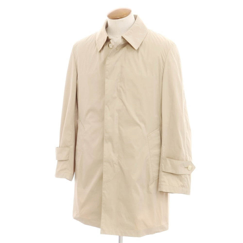 【中古】ポールスチュアート PAUL STUART ポリエステル 中綿ライナー ステンカラーコート ベージュ【 M 】【 状態ランクB 】【 メンズ 】