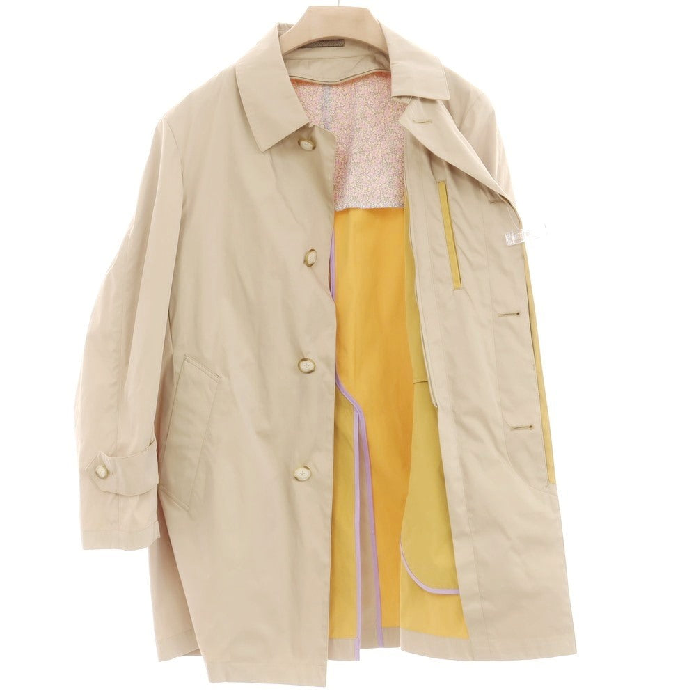 【中古】ポールスチュアート PAUL STUART ポリエステル 中綿ライナー ステンカラーコート ベージュ【 M 】【 状態ランクB 】【 メンズ 】