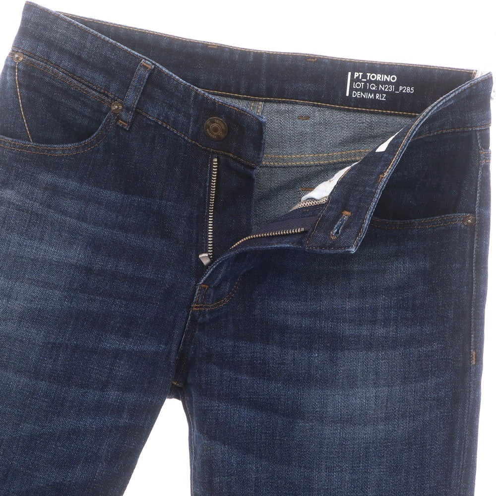 【中古】ピーティートリノ デニム PT TORINO DENIM SWING ストレッチ コットン ジーンズ デニムパンツ ネイビー【 31 】【 状態ランクB 】【 メンズ 】