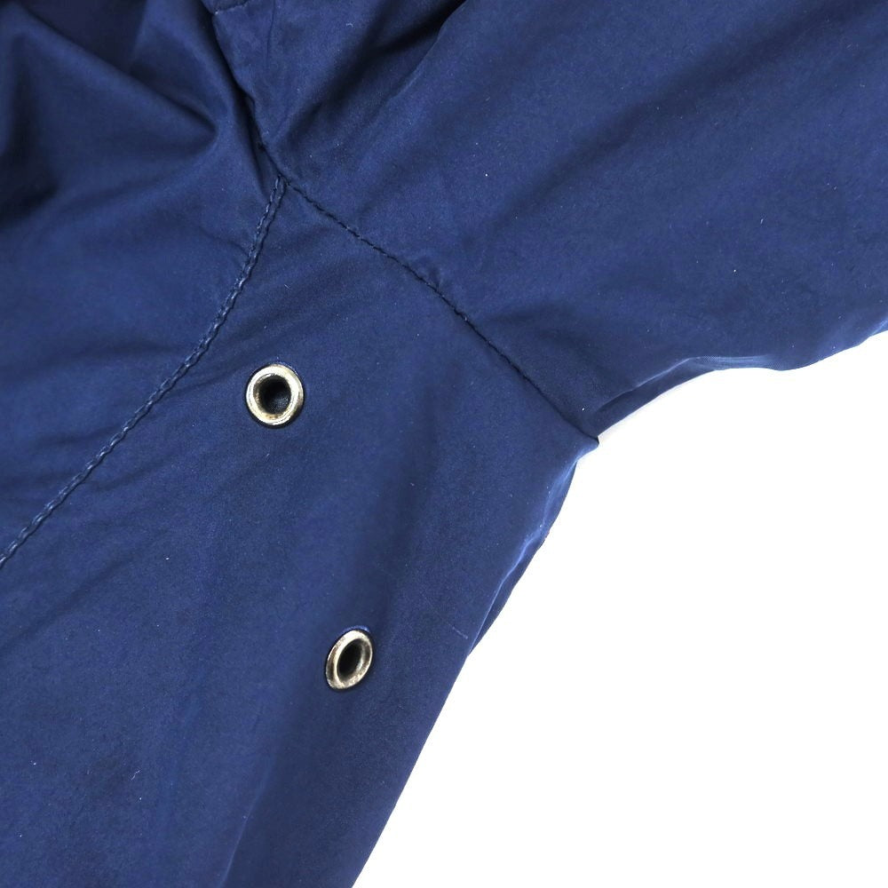 【中古】エディフィス EDIFICE 中綿ライナー ポリエステルナイロン トレンチコート ネイビー【 44 】【 状態ランクD 】【 メンズ 】