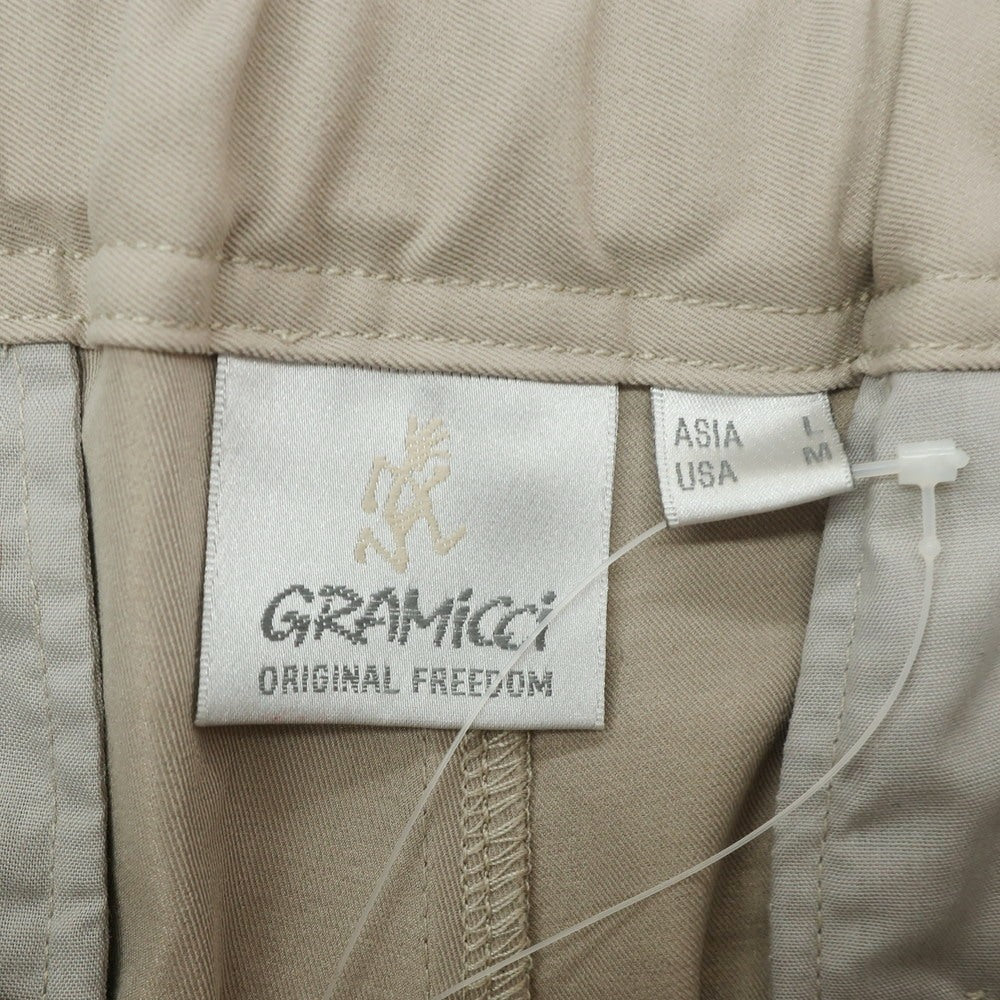 【中古】グラミチ Gramicci ポリエステル系 イージーパンツ グレージュ【 L 】【 状態ランクA 】【 メンズ 】