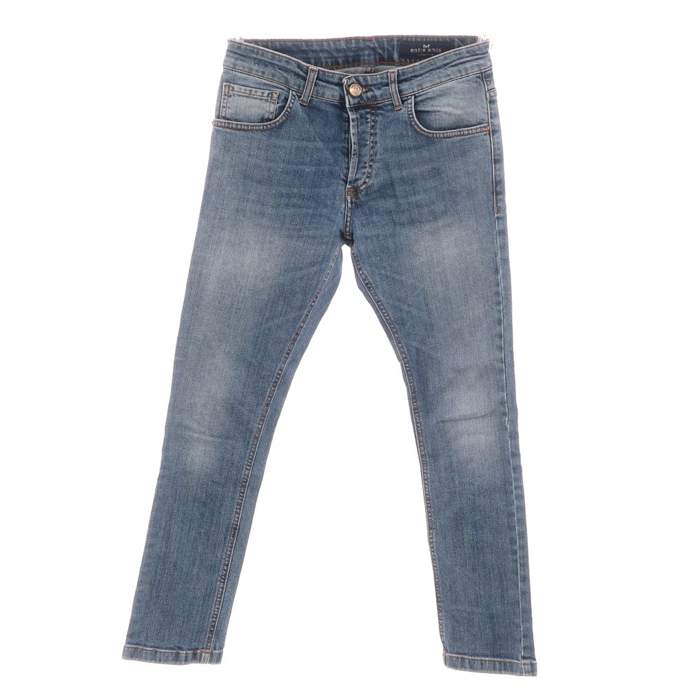 【中古】アントレアミ ENTRE AMIS ストレッチ コットン ジーンズ デニムパンツ ブルー【 29 】【 状態ランクC 】【 メンズ 】