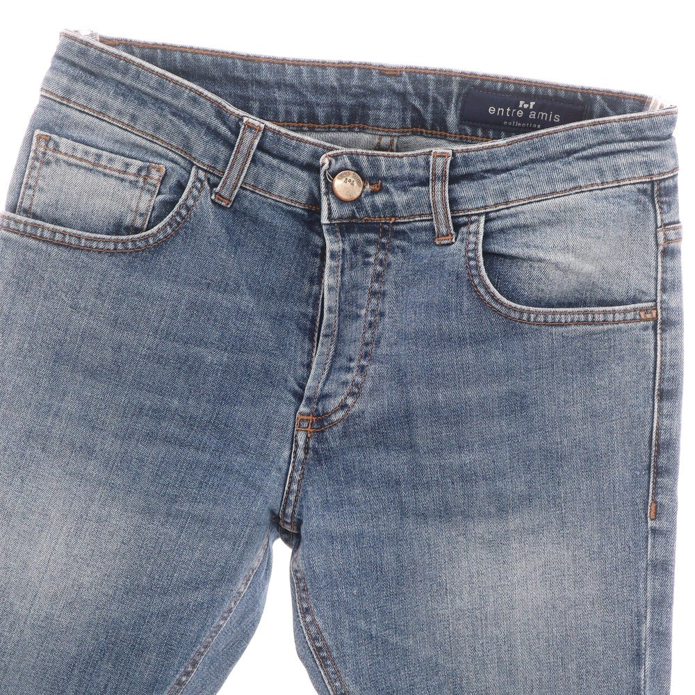【中古】アントレアミ ENTRE AMIS ストレッチ コットン ジーンズ デニムパンツ ブルー【 29 】【 状態ランクC 】【 メンズ 】