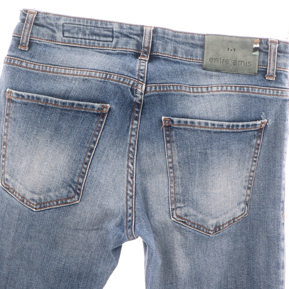 【中古】アントレアミ ENTRE AMIS ストレッチ コットン ジーンズ デニムパンツ ブルー【 29 】【 状態ランクC 】【 メンズ 】