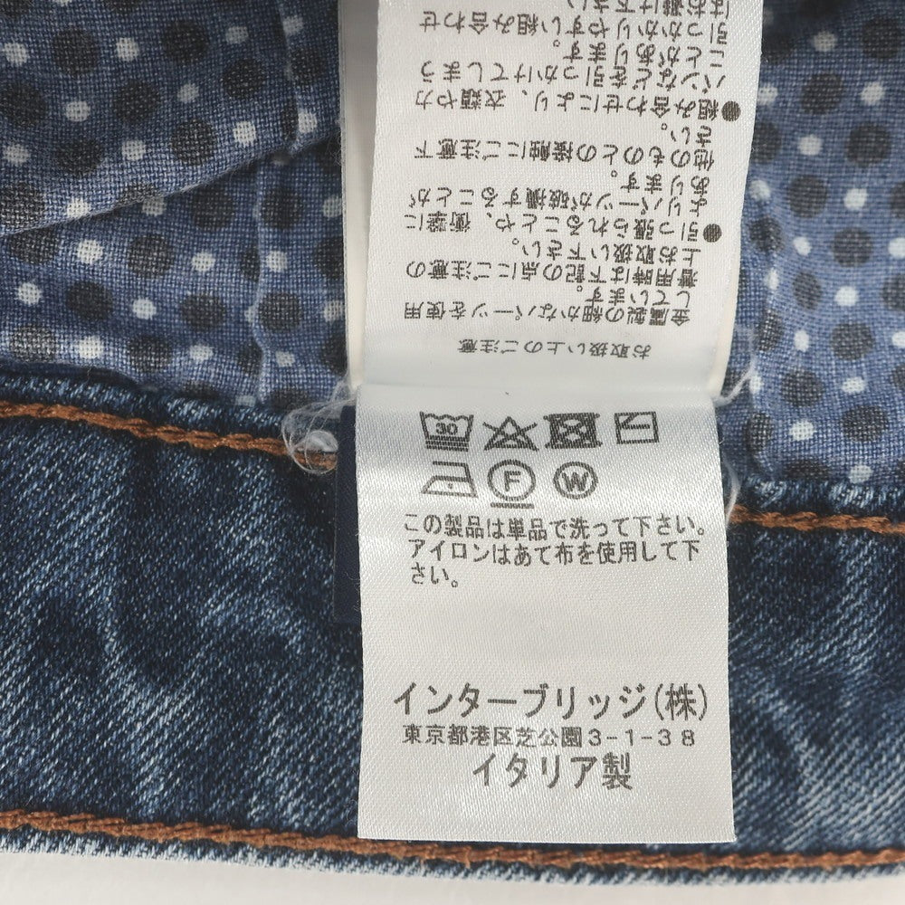 【中古】アントレアミ ENTRE AMIS ストレッチ コットン ジーンズ デニムパンツ ブルー【 29 】【 状態ランクC 】【 メンズ 】