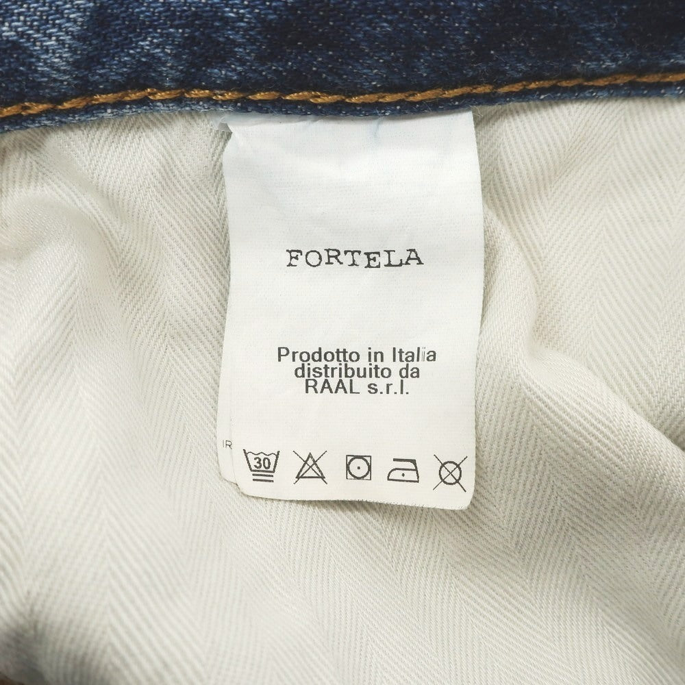 【中古】フォルテラ FORTELA コットン ジーンズ デニムパンツ ブルー【 29 】【 状態ランクB 】【 メンズ 】