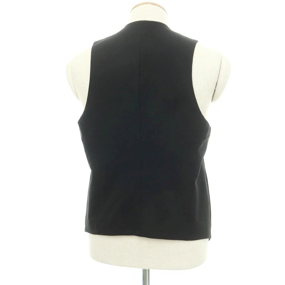 【中古】エーケーエム エイケイエム AKM ストレッチウール ジレ ベスト ブラック【 S 】【 状態ランクD 】【 メンズ 】
