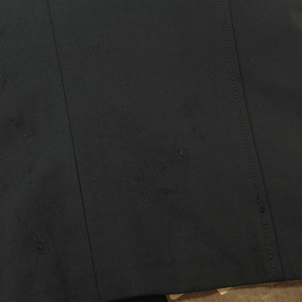 【中古】エーケーエム エイケイエム AKM ストレッチウール ジレ ベスト ブラック【 S 】【 状態ランクD 】【 メンズ 】