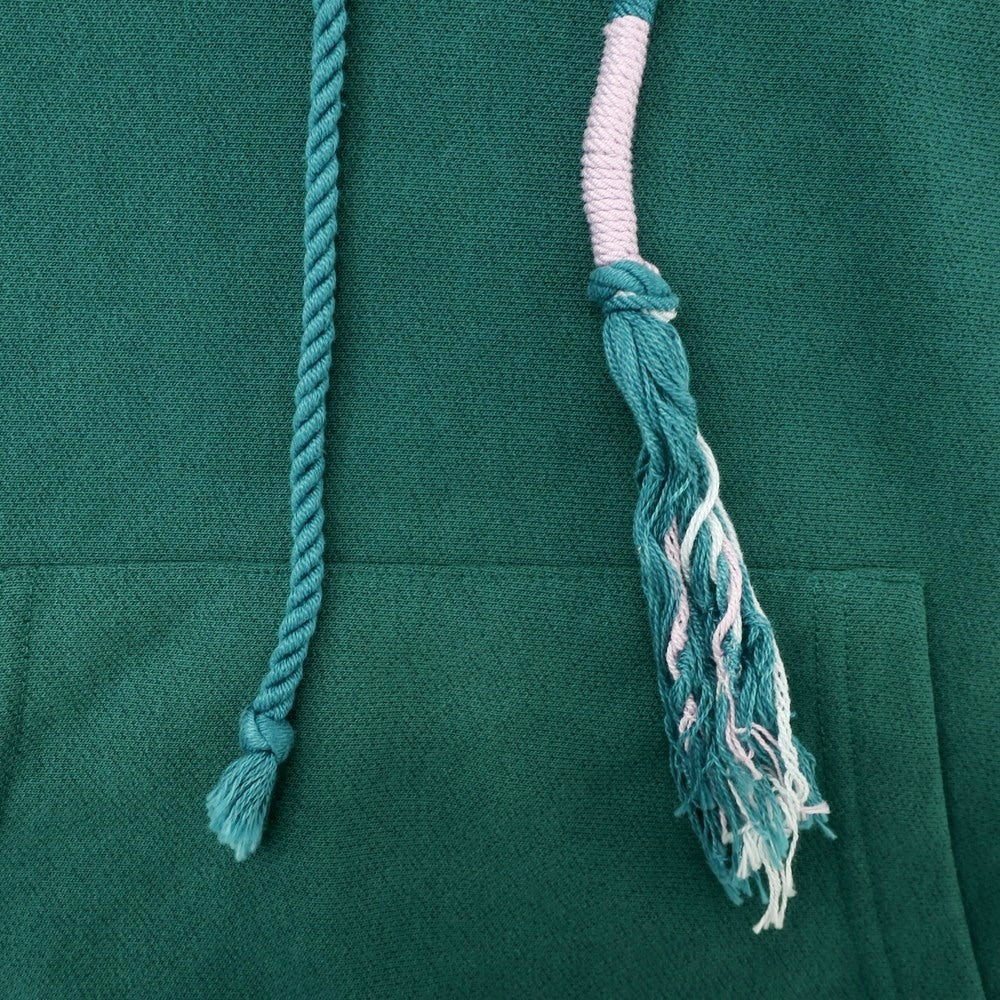 【中古】ファセッタズム FACETASM コットンポリエステル プルオーバー パーカー グリーン【 M 】【 状態ランクC 】【 メンズ 】