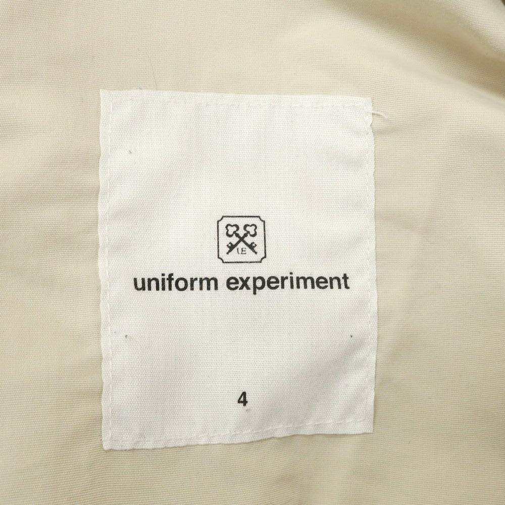 【中古】ユニフォームエクスペリメント uniform experiment ナイロン イージーパンツ ベージュ【 4 】【 状態ランクB 】【 メンズ 】