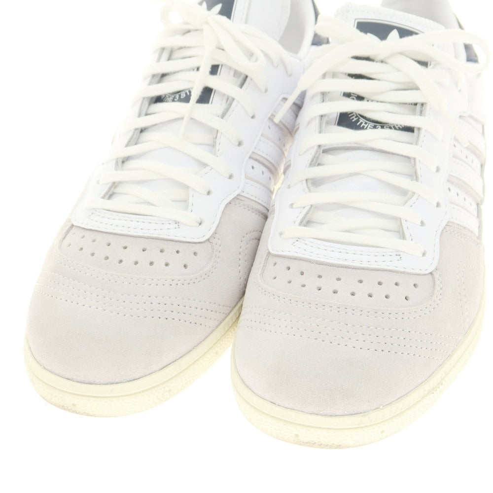 【中古】キス KITH × adidas HANDBALL TOP スニーカー ホワイトxグレー【 27.5cm 】【 状態ランクB 】【 メンズ 】