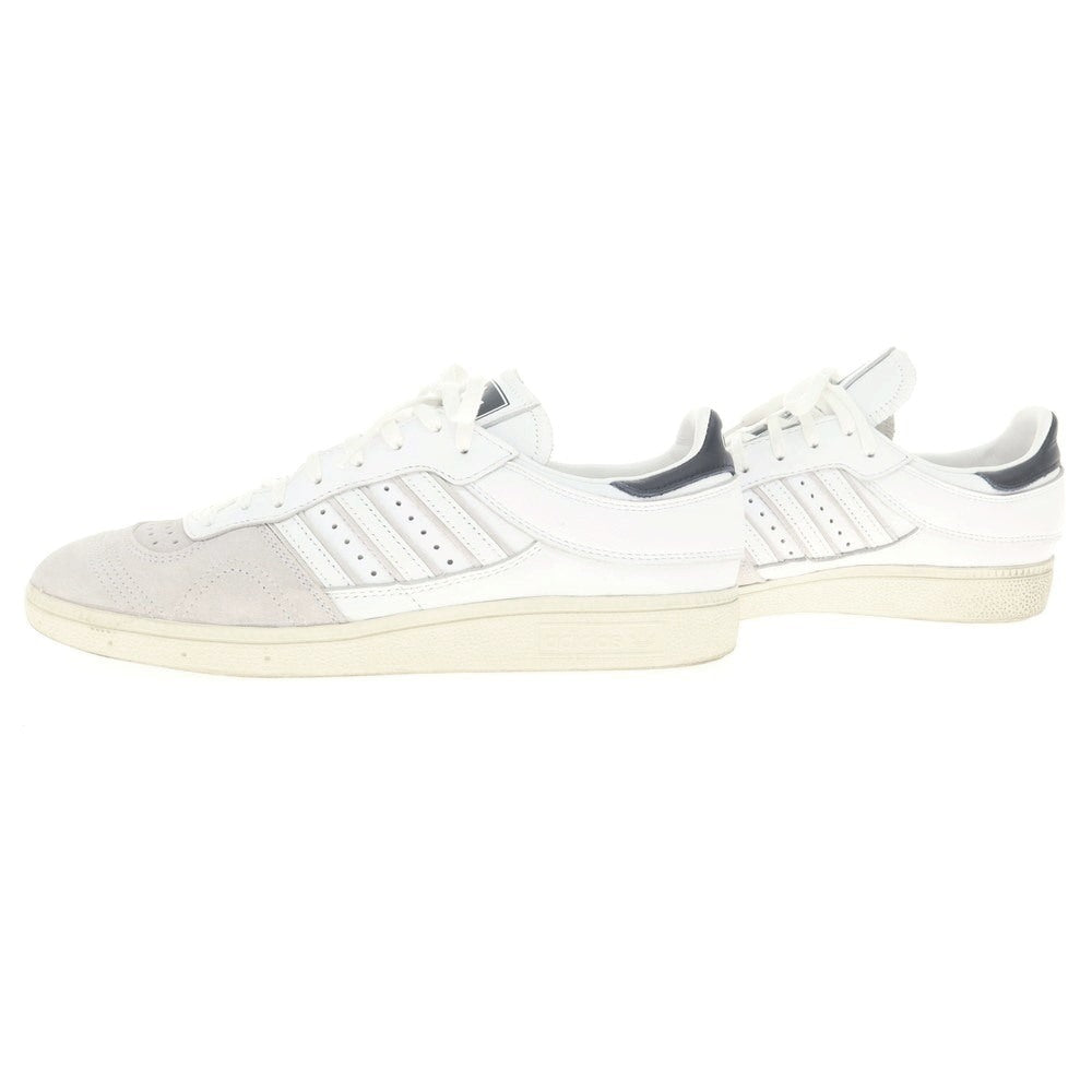 【中古】キス KITH × adidas HANDBALL TOP スニーカー ホワイトxグレー【 27.5cm 】【 状態ランクB 】【 メンズ 】