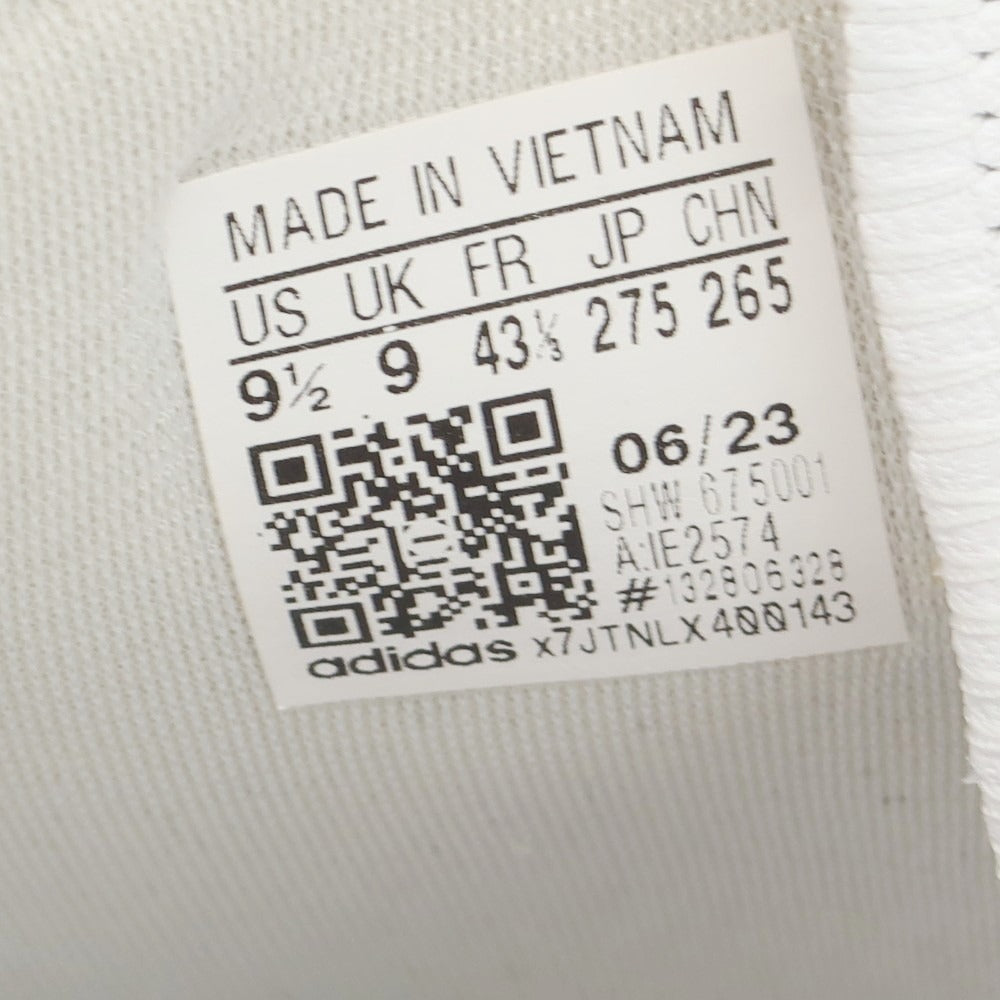 【中古】キス KITH × adidas HANDBALL TOP スニーカー ホワイトxグレー【 27.5cm 】【 状態ランクB 】【 メンズ 】