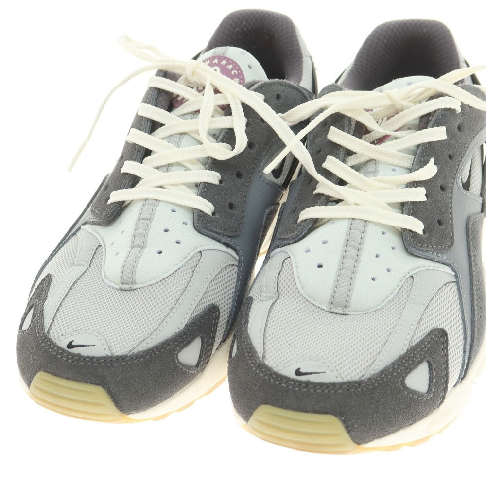 【中古】ナイキ NIKE AIR HUARACHE RUNNER スニーカー グレーxペールブルー【 27.5cm 】【 状態ランクB 】【 メンズ 】