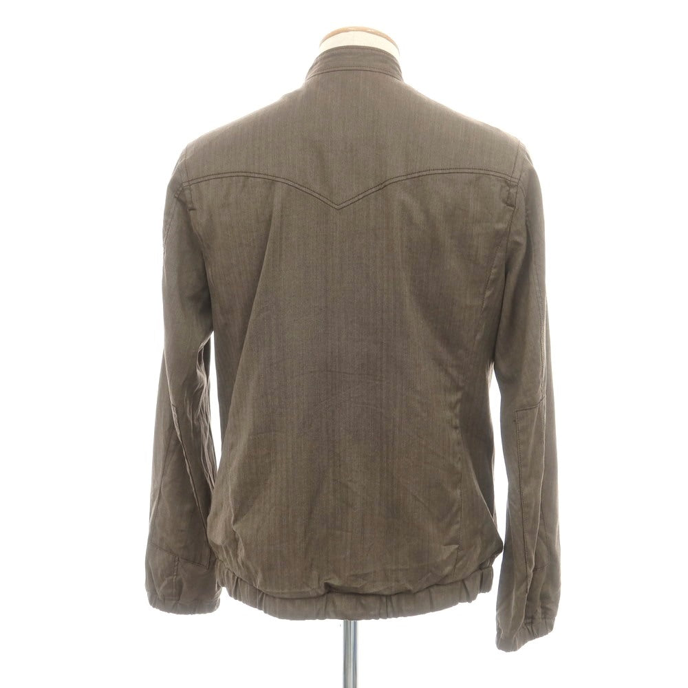 【中古】ノンネイティブ nonnative SUPER130’S ウール ヘリンボーン織り ブルゾン ブラウン【 1 】【 状態ランクB 】【 メンズ 】