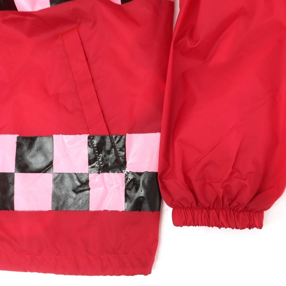 【中古】コムデギャルソン COMME des GARCONS 2024年秋冬 ナイロン コーチジャケット ブルゾン レッド【 M 】【 状態ランクB 】【 ユニセックス 】