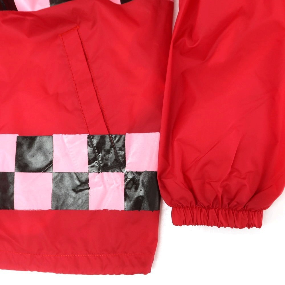 【中古】コムデギャルソン COMME des GARCONS 2024年秋冬 ナイロン コーチジャケット ブルゾン レッド【 M 】【 状態ランクA 】【 ユニセックス 】