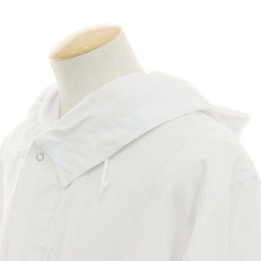 【中古】シーディージー CDG × Alpha ポリエステルコットン モッズコート ホワイト【 S 】【 状態ランクA 】【 ユニセックス 】
