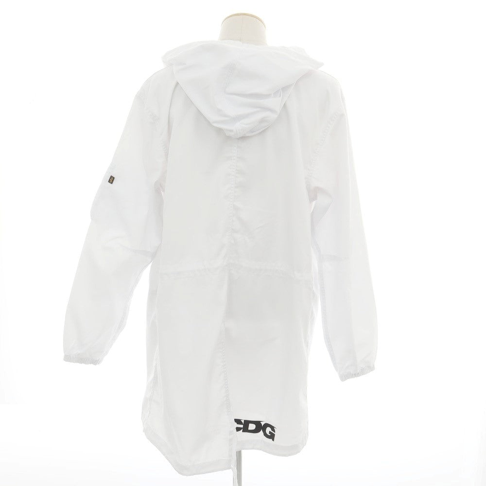 【中古】シーディージー CDG × Alpha ポリエステルコットン モッズコート ホワイト【 S 】【 状態ランクA 】【 ユニセックス 】