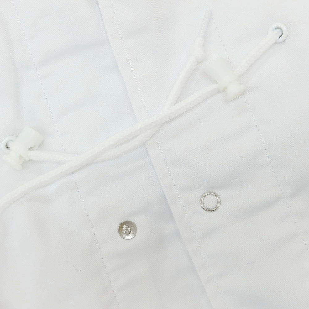 【中古】シーディージー CDG × Alpha ポリエステルコットン モッズコート ホワイト【 XL 】【 状態ランクA 】【 ユニセックス 】