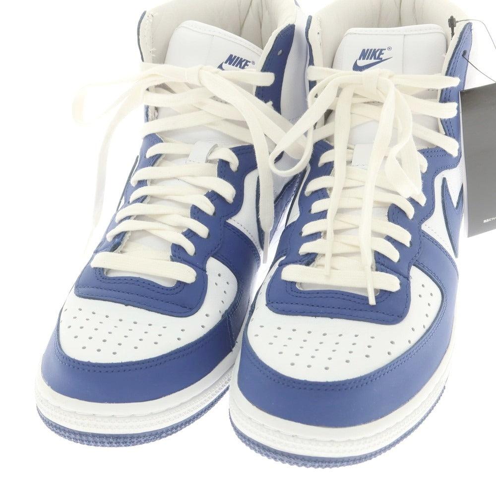 【中古】コムデギャルソンオムプリュス COMME des GARCONS HOMME PLUS × NIKE 2023年春夏 TERMINATOR スニーカー ホワイトxブルー【 28cm 】【 状態ランクA 】【 メンズ 】