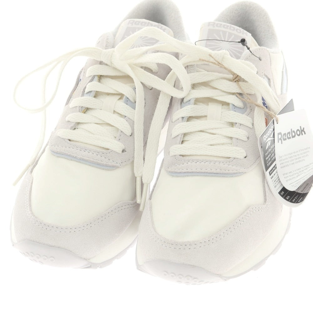 【中古】【未使用】リーボック Reebok × EAMES OFFICE Classic NYLON スニーカー オフホワイト【 US8 】【 状態ランクS 】【 メンズ 】