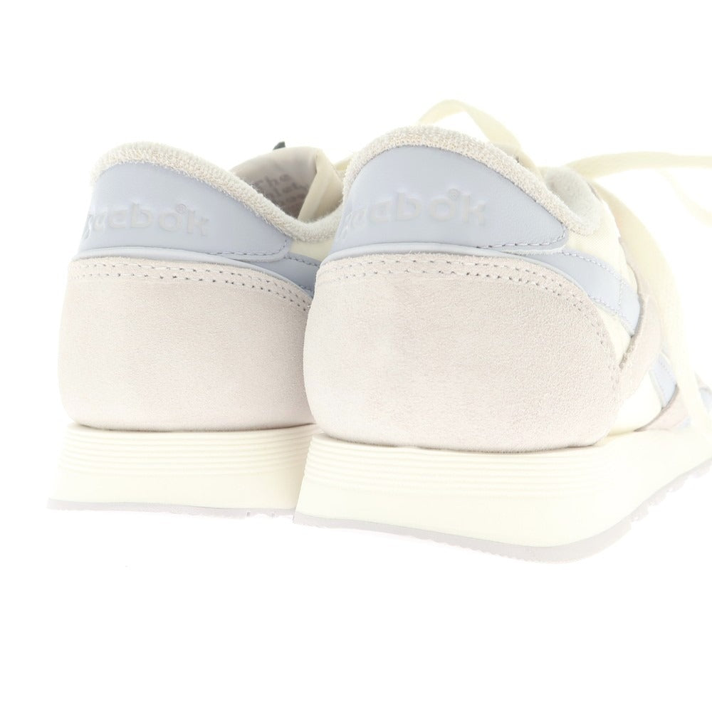 【中古】【未使用】リーボック Reebok × EAMES OFFICE Classic NYLON スニーカー オフホワイト【 US8 】【 状態ランクS 】【 メンズ 】