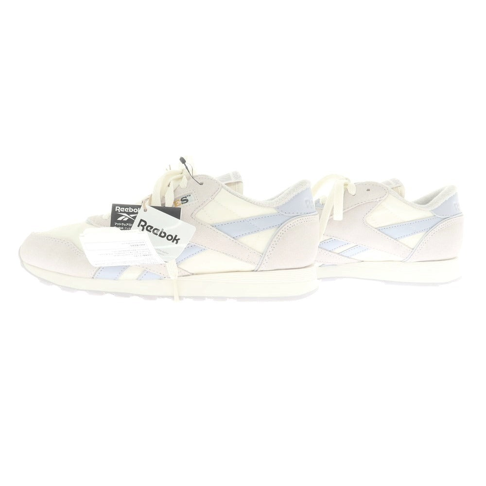 【中古】【未使用】リーボック Reebok × EAMES OFFICE Classic NYLON スニーカー オフホワイト【 US8 】【 状態ランクS 】【 メンズ 】