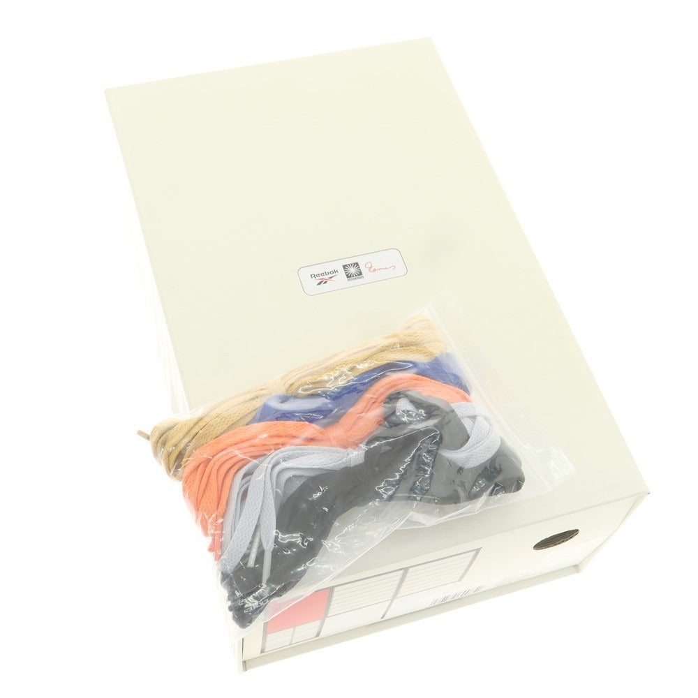 【中古】【未使用】リーボック Reebok × EAMES OFFICE Classic NYLON スニーカー オフホワイト【 US8 】【 状態ランクS 】【 メンズ 】