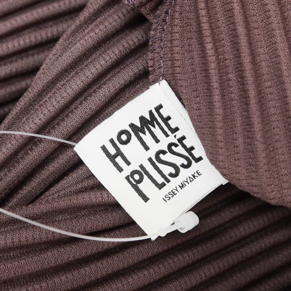 【中古】オム プリッセ イッセイミヤケ HOMME PLISSE ISSEY MIYAKE 2024年秋冬 プリーツ オールインワン ツナギ パープルブラウン【 表記なし(L位) 】【 状態ランクA 】【 メンズ 】