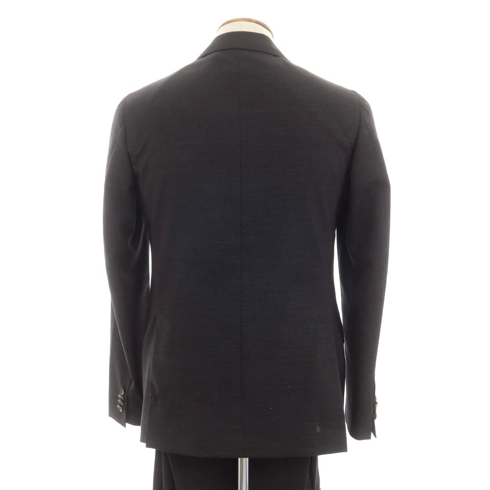 【中古】サルトリオ Sartorio Basic Suit ウール 3つボタンスーツ チャコールグレー系【 46 】【 状態ランクB 】【 メンズ 】