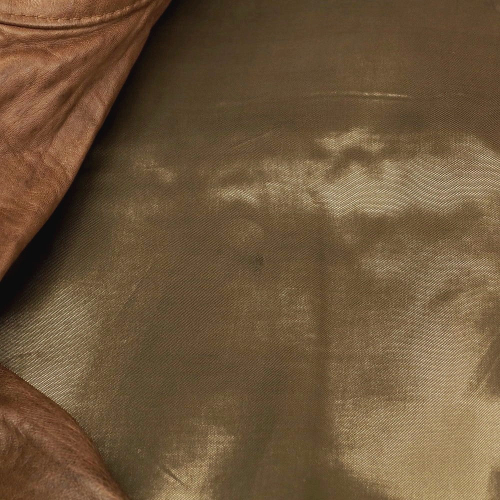 【中古】ラディーチェ Radice レザー シングルライダースジャケット ブラウン【 48 】【 状態ランクB 】【 メンズ 】