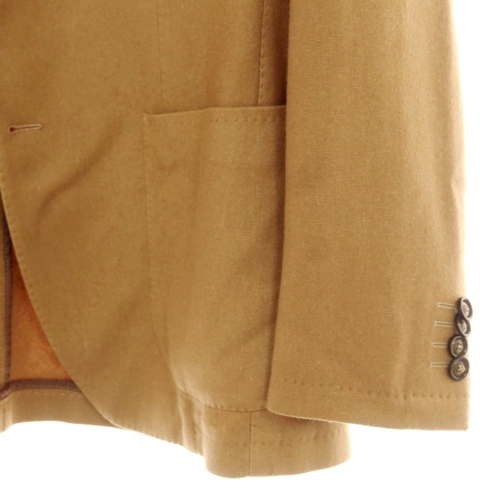 【中古】タリアトーレ TAGLIATORE カシミヤ テーラードジャケット ダークベージュ【 48 】【 状態ランクA 】【 メンズ 】