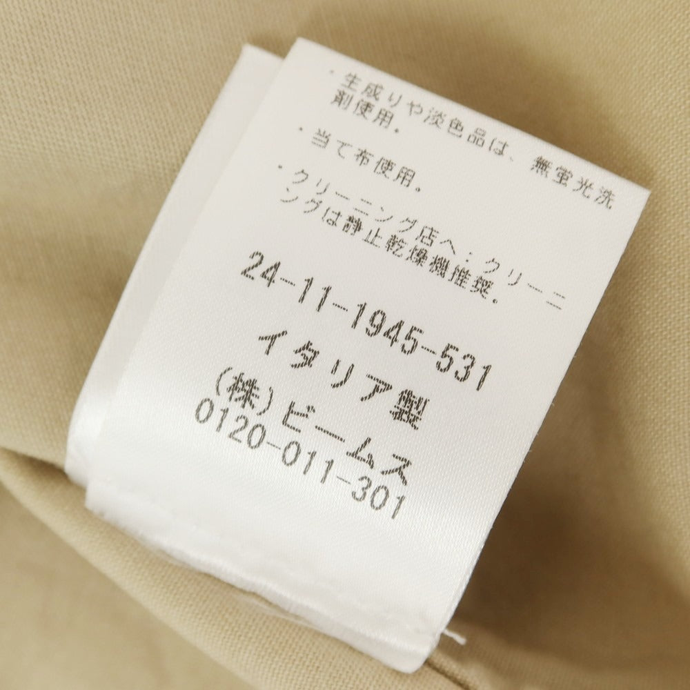 【中古】ギローバー GUY ROVER コットン カジュアルシャツ ベージュ【 M 】【 状態ランクB 】【 メンズ 】