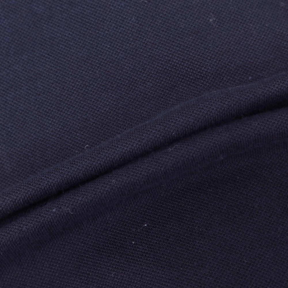 【中古】ビームスエフ BEAMS F コットン 半袖ポロシャツ ネイビー【 46 】【 状態ランクC 】【 メンズ 】