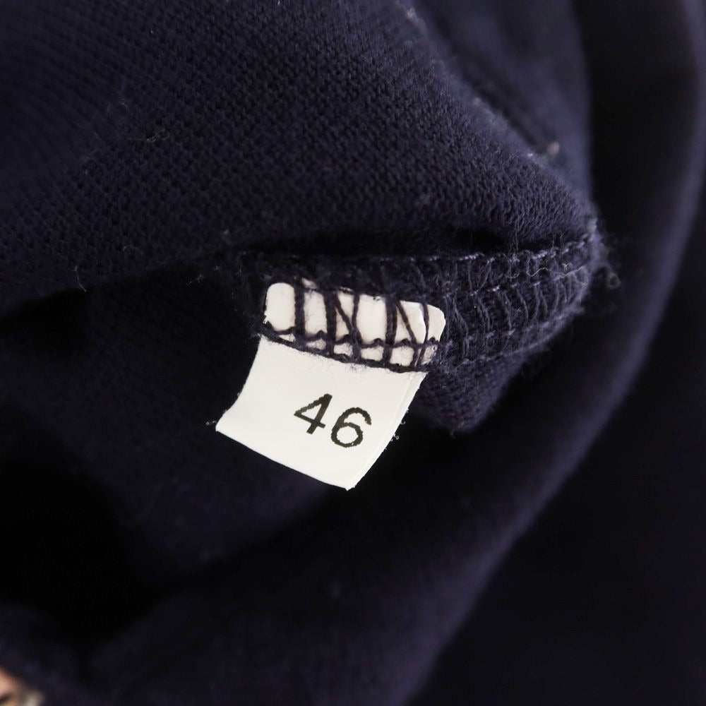 【中古】ビームスエフ BEAMS F コットン 半袖ポロシャツ ネイビー【 46 】【 状態ランクC 】【 メンズ 】