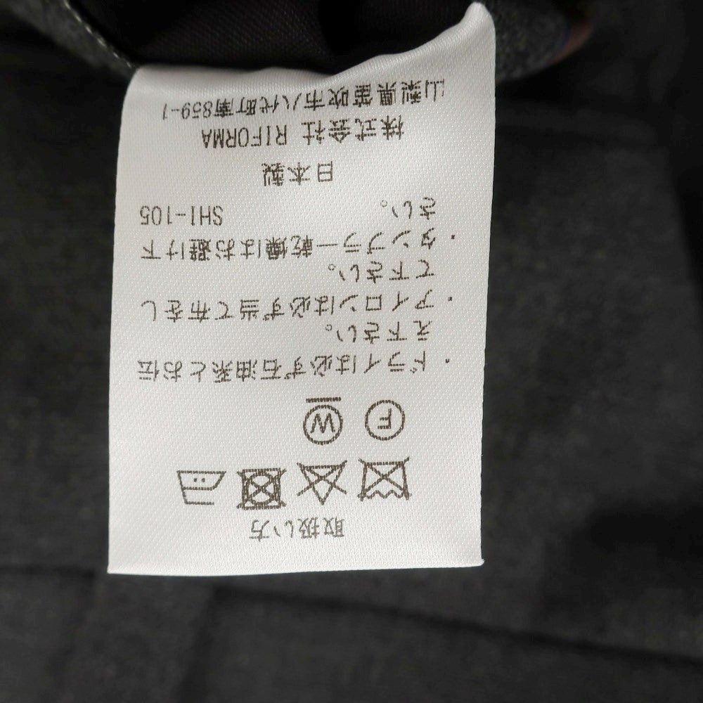 【中古】イガラシトラウザーズ 五十嵐 IGARASHI TROUSERS ウール ドレススラックスパンツ グレー【 表記なし(M位) 】【 状態ランクA 】【 メンズ 】