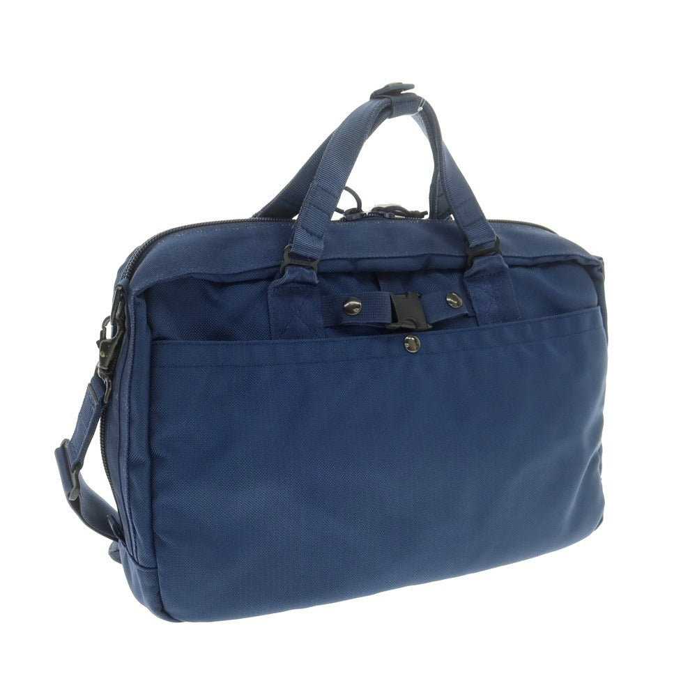 【中古】ブリーフィング BRIEFING × ビームスプラス AIR FORCE BLUE LINE ブリーフケース ライトネイビー【 状態ランクC 】【 メンズ 】