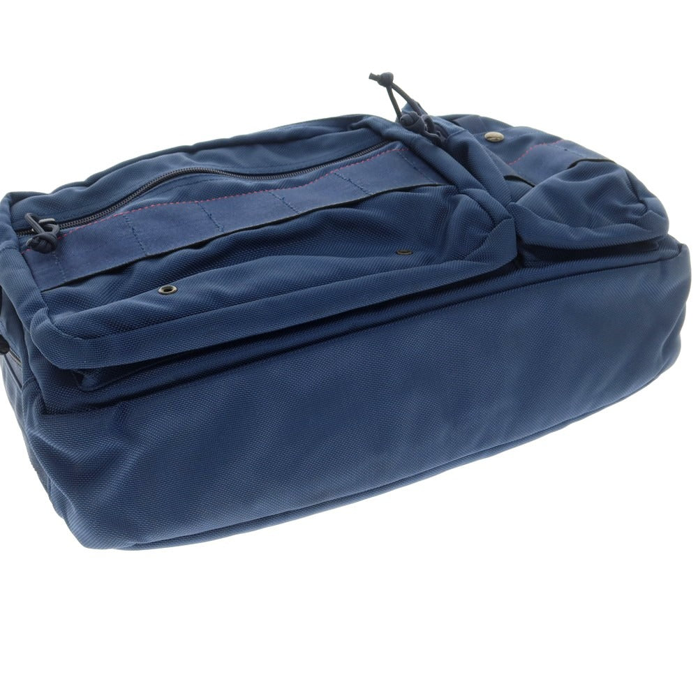 【中古】ブリーフィング BRIEFING × ビームスプラス AIR FORCE BLUE LINE ブリーフケース ライトネイビー【 状態ランクC 】【 メンズ 】