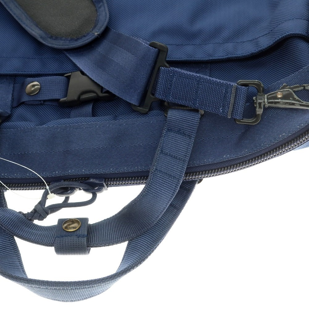 【中古】ブリーフィング BRIEFING × ビームスプラス AIR FORCE BLUE LINE ブリーフケース ライトネイビー【 状態ランクC 】【 メンズ 】