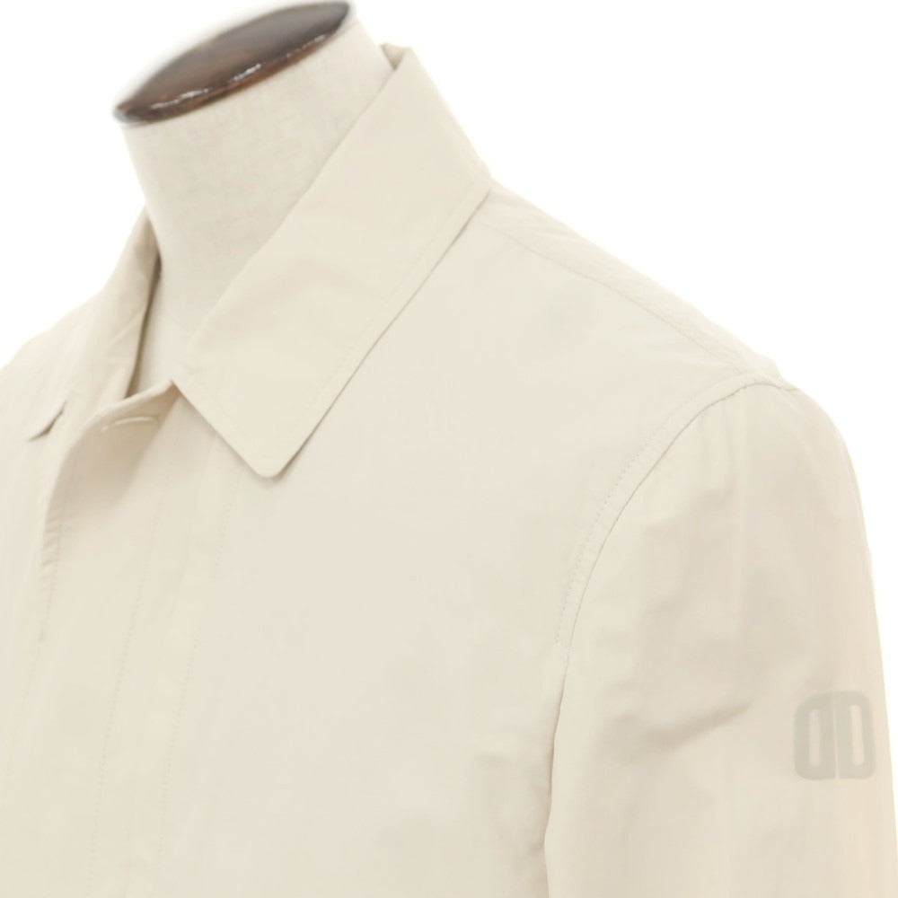 【新品】デュノ DUNO ダウンベストライナー付 コットンナイロン ステンカラーコート ライトベージュ【 50 】【 状態ランクN 】【 メンズ 】