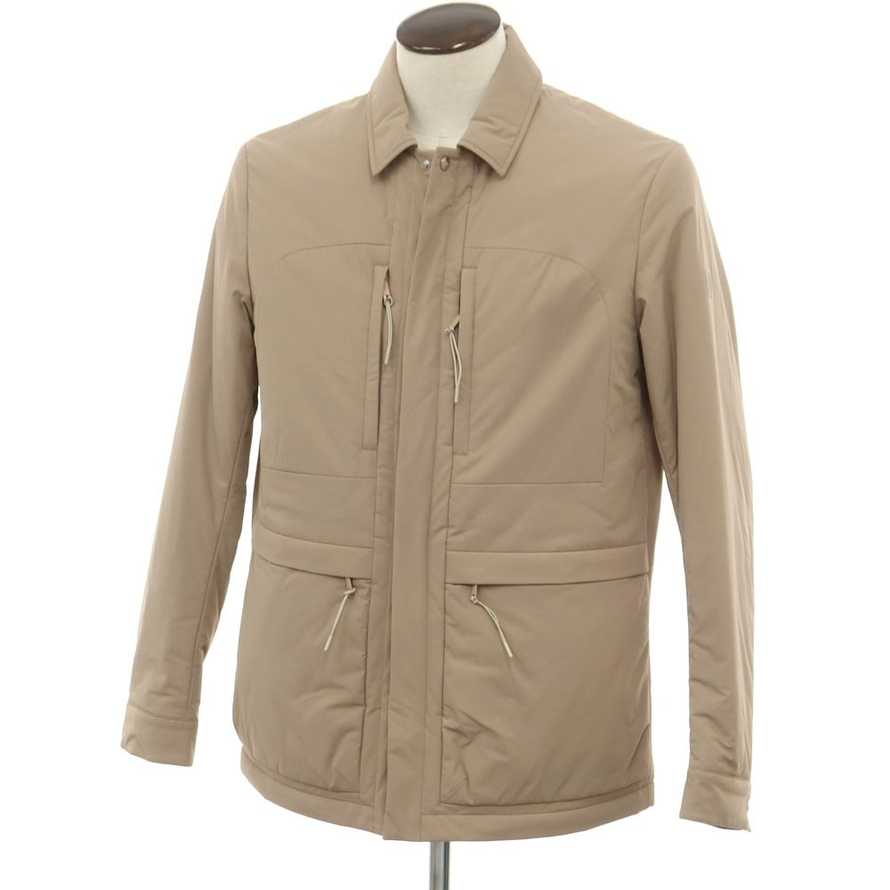 【新品】デュノ DUNO ナイロンポリウレタン 中綿ブルゾン ベージュ【 50 】【 状態ランクN 】【 メンズ 】