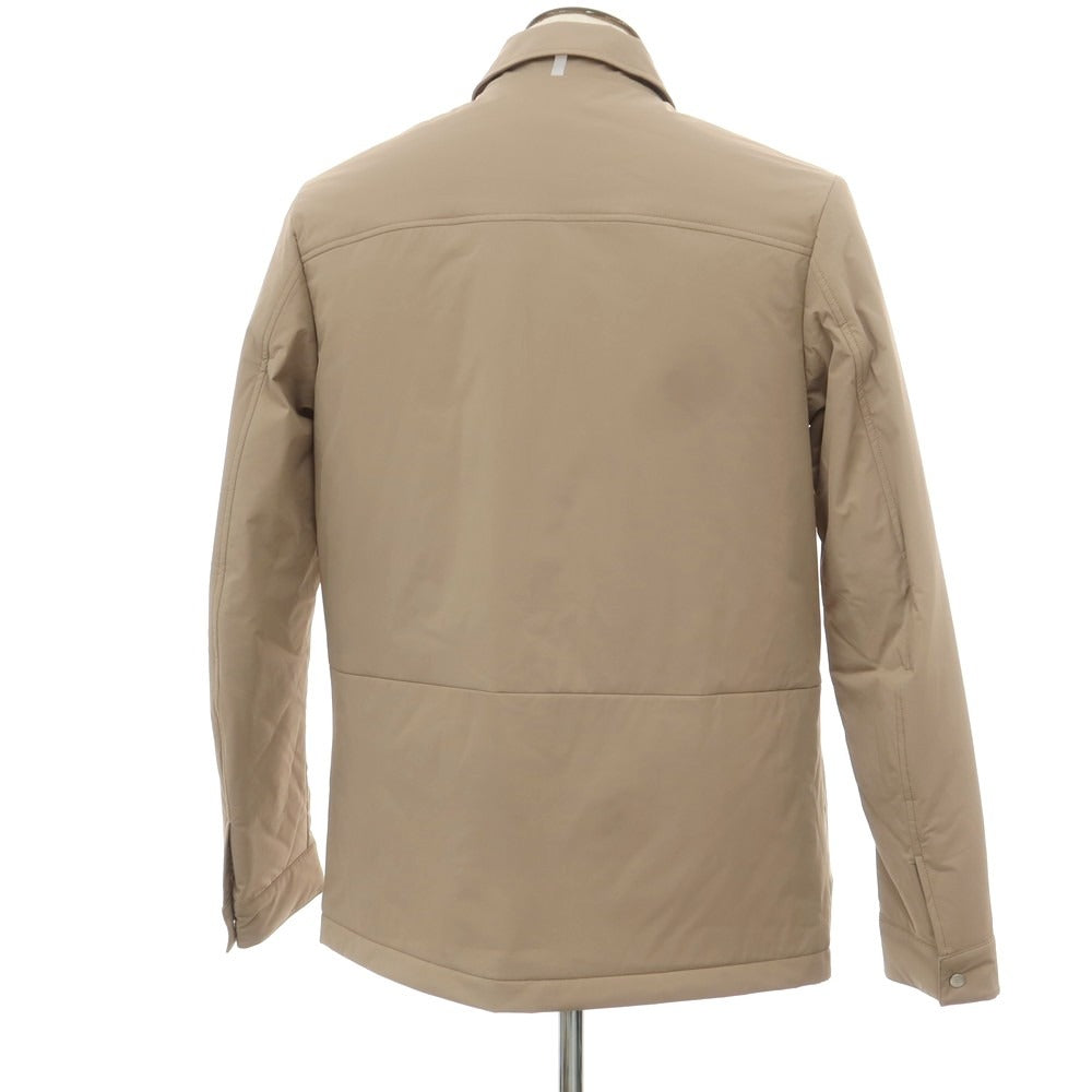 【新品】デュノ DUNO ナイロンポリウレタン 中綿ブルゾン ベージュ【 50 】【 状態ランクN 】【 メンズ 】