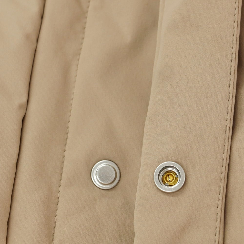 【新品】デュノ DUNO ナイロンポリウレタン 中綿ブルゾン ベージュ【 50 】【 状態ランクN 】【 メンズ 】